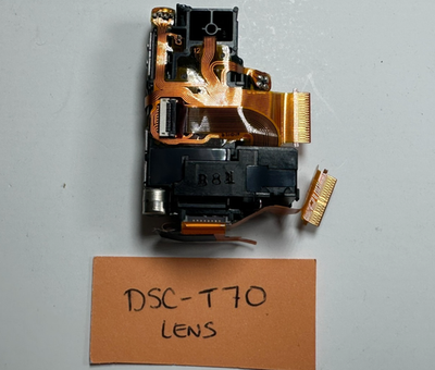 ★ロック部破損品★ SONY Cyber-shot DSC-T70 #22255 Sony Cyber-Shot DSC-T70 Digital Camera Lens Replacement Part + CCD
