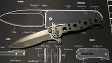 CRKT M21-10KSF Pocket Knife Tactical Combo Serrated Blade