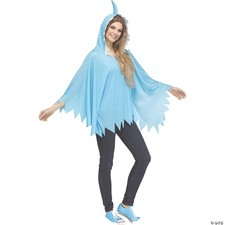 Shark Poncho - Adult Costume