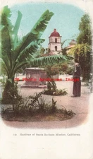 CA, Santa Barbara, California, Santa Barbara Mission, Gardens, PMC, No 122