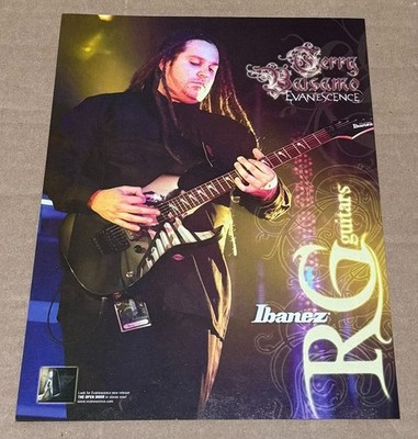 Ibanez Guitars - Terry Balsamo of Evanescence - 2007 Print Ad