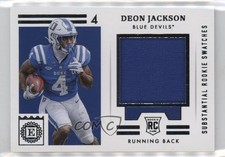 2021 Chronicles Draft Picks Encased Substantial Rookie Swatches Deon Jackson 6o3