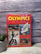 The Guinness Book of Olympics Facts and Feats by Stan Greenberg 1984 Paperback