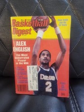 May 1982 Basketball Digest Alex English Denver Nuggets. Dean Smith 