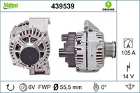 Valeo Generator U.A. FüR Fiat, Lancia, Opel, Vauxhall