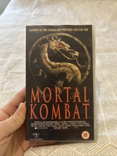 Mortal Kombat VHS Tape 90’s Nostalgia