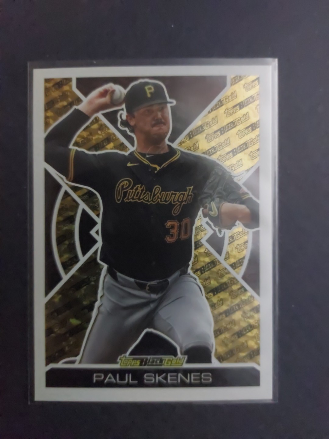 2025 Topps Update Japan Edition Topps Black Gold Paul Skenes #BG-6