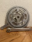 Vintage TA Professional Crank Set 170 mm 3 Arm France 52/44 — photo 6