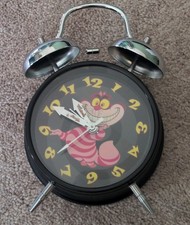 Disney Cheshire Cat Alice in Wonderland Alarm Clock