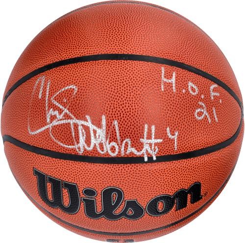 Chris Webber Kings Signed Wilson Authentic Indoor/Outdoor Basketball w/Insc - Picture 2 of 3