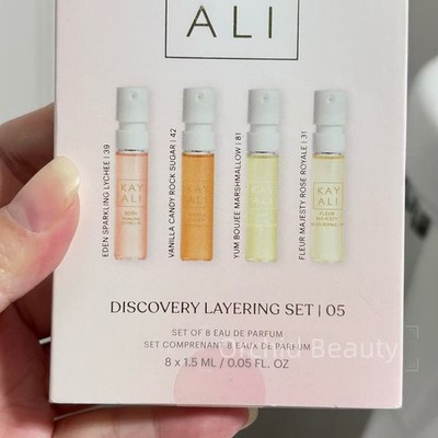 New KAYALI Discovery Perfume Layering Set Sample Spray 8X1.5 ml