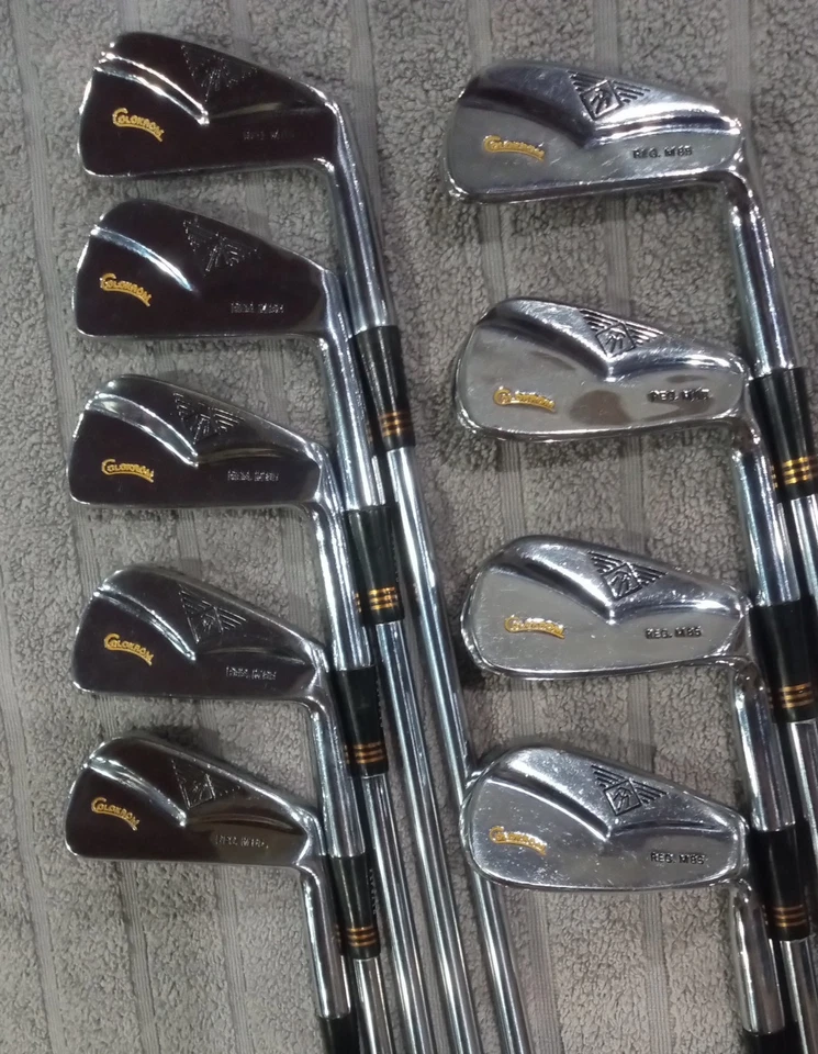 Rare MacGregor Tourney M85 Colokrom Copper Face Iron Set. 2-PW. S-Flex. Nice!! - Image 2 of 4