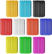 PSLER 72 PCS Spoke Skins Spoke Covers Trim Wrap Cover Decoration Protector Pipe