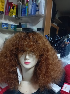 Afro Kinky Echthaarperücke