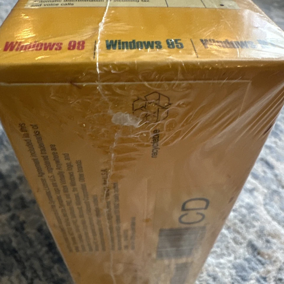 Symantec WinFax Pro Version 9.0 BRAND NEW FACTORY SEALED vintage Windows PC - Image 4 of 4