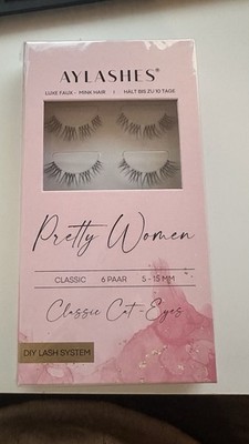 AYLASHES Pretty Women Classic Cat-Eyes   6 Paar Wimpern