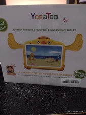 Yosa Too Tablet 10-inch, Android  11, tabletTablets for Kids, 2GB RAM 32GB ROM