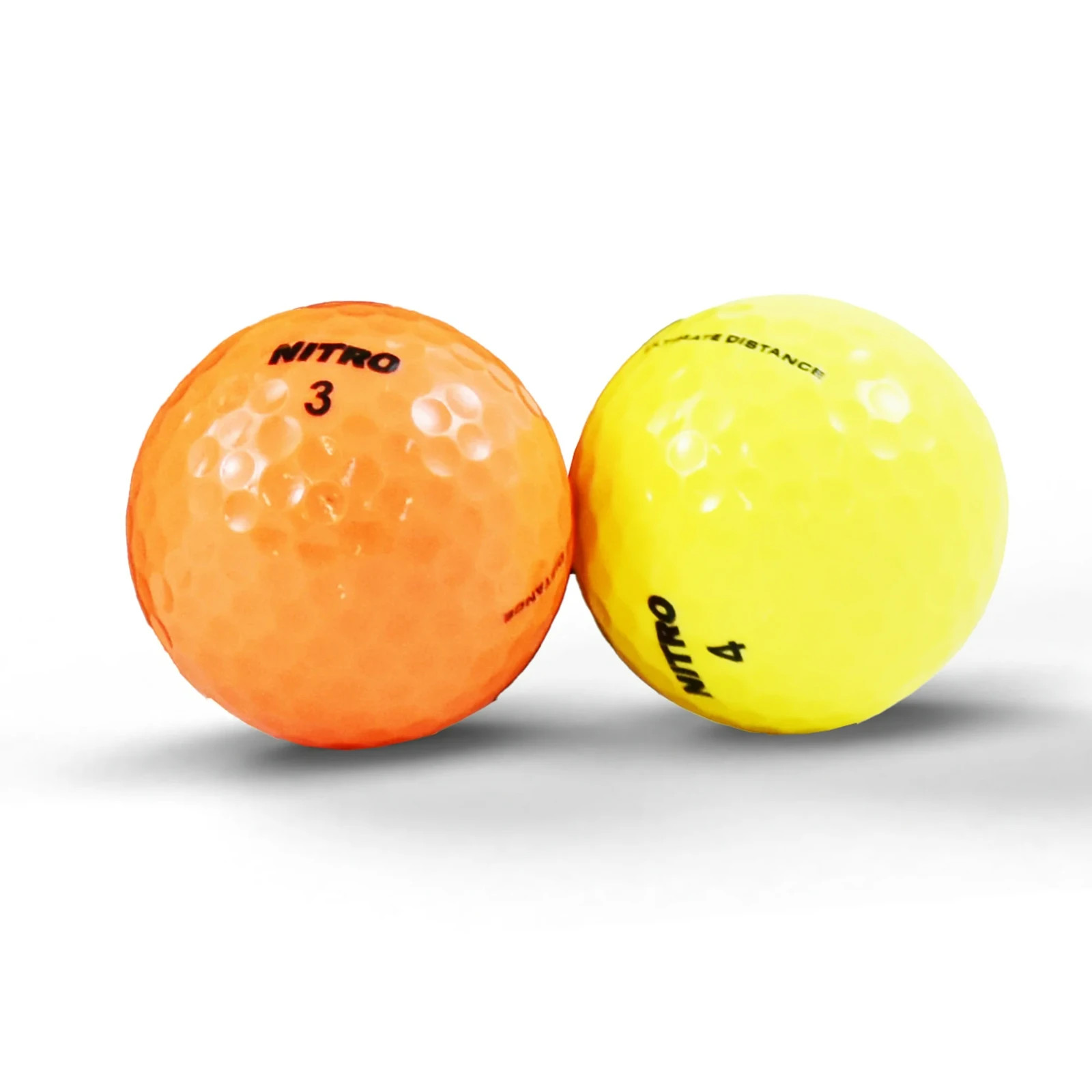 Nitro Golf Ultimate Distance Golf Balls, Assorted Colors, 45 Pack