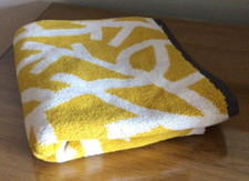 Mini Moderns A Forest Hand Towel - Mustard - 90cm x 50cm - RRP £17.00