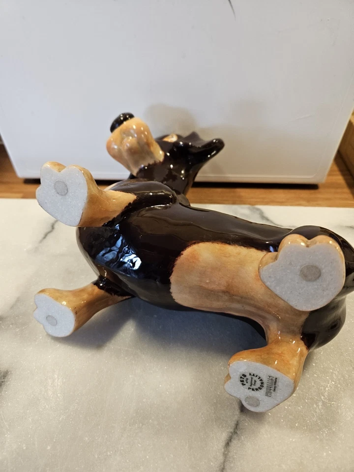 Large Pets With Personality Dachshund Frankie Dog Figurine  H8" X W8" Wt 2kg - Image 3 of 4