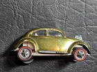 Hot Wheels Redline 1967 "Custom Volkswagon" Car - Green/Gold