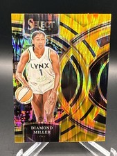 2024 Panini Select WNBA - Premier Level Diamond Miller #169 Gold Prizm /10