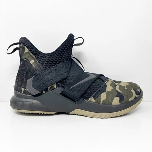 Nike Mens LeBron Soldier 12 SFG A04054-001 Green Basketball Shoes Sneakers Sz 10