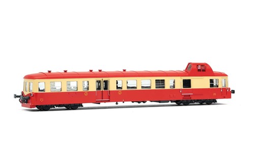 Autorail diesel X 3845 Picasso livrée rouge/crème avec toit rouge - Jouef HJ2623 | Condition: Neuf