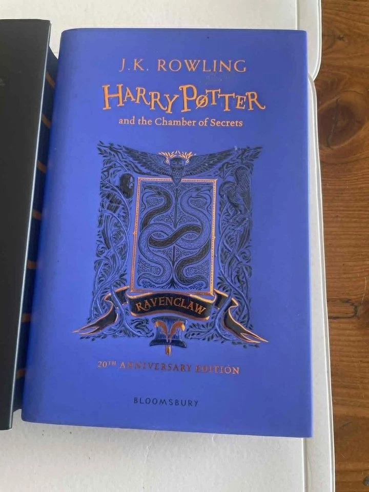 HARRY POTTER RAVENCLAW SPECIAL 20TH ANNIVERSARY 3 HARDCOVER BOOKS LIKE NEW COND - Image 4 of 4