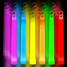 Premium Glow Fever Bulk Ultra Bright Multi Color Glow Sticks Emergency Light Sti