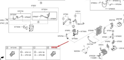 Hyundai Ioniq 5 NE A/C -Systemsensor Assibil