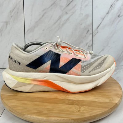 New Balance FuelCell SuperComp Elite v4 Mens Size 12 White Mango Running Shoes