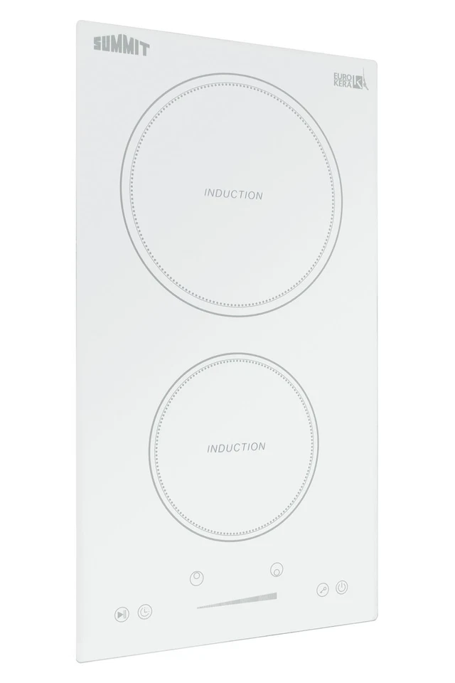 Summit SINC2B23 12"W 2 Burner Induction Cooktop - Black - Image 3 of 4