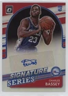 2021 Panini Donruss Optic Holo Prizm Charles Bassey #SS-CBS Rookie Auto RC 1id7