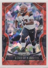 2019 Panini Prizm Red Ice Prizm Geno Atkins #83 0an0