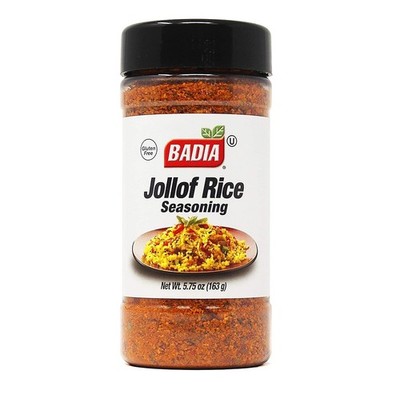 Badia Jollof Rice Seasoning, 5.75 oz   African Blend Ounce (Pack of 1)