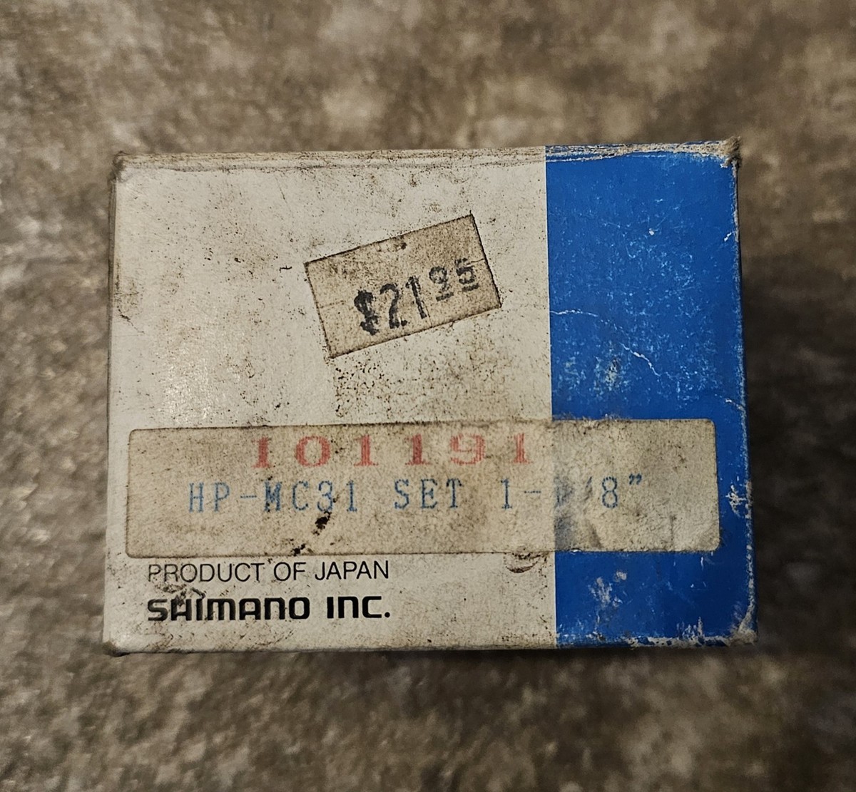 NOS Shimano STX FD-MC31 MTB Framväxel | Trippel | Downpull | 31,8 mm