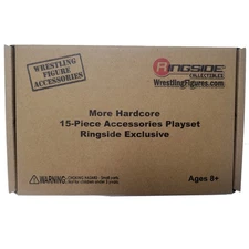 More Hardcore 15-Piece Accessory Playset -   Toy Wrestling Figure Accessories