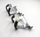 Vintage Half Toe Clips Mini Christophe Chrome