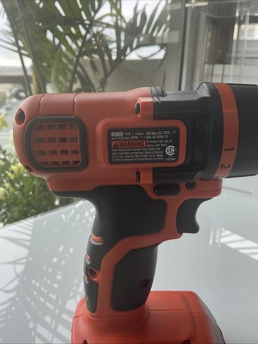 Pair Of Black And Decker 20V MAX Cordless Drills - Picture 4 of 5