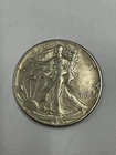 1943-P Liberty Walking Half Dollar Silver Circulated Business 50C Uncertified