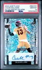 2022 Flash Caleb Williams SILVER SPARKLES Rookie RC Auto #'D 27/40 PSA 10 BEARS