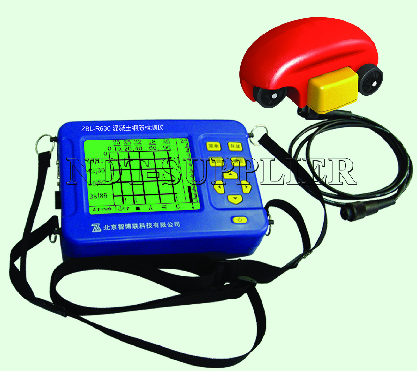 Brand New ZBLR630 Concrete Rebar Locator Scanner Finder