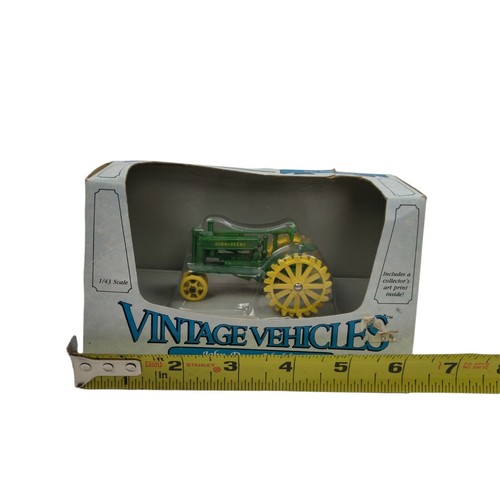 VTG 1989 ERTL John Deere Model A 1/43 Scale Tractor Die-Cast Metal #5598 - Picture 7 of 8