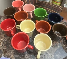 Fiestaware Fiesta Ware O Ring Tea Coffee Mug Cup choice pick