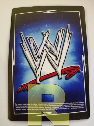 The Rock M 219 ® Carta Rara Holo Foil ® WWE Raw 2004 ® Italiano ® EX - Picture 4 of 4