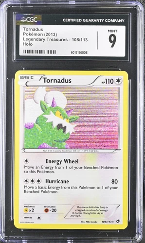 Tornadus 108/113 Legendary Treasures Holo
