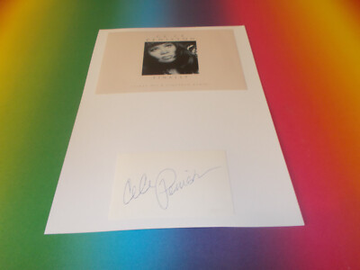 CeCe Peniston Finally  signed signiert Autogramm Briefkarte + Bild in person