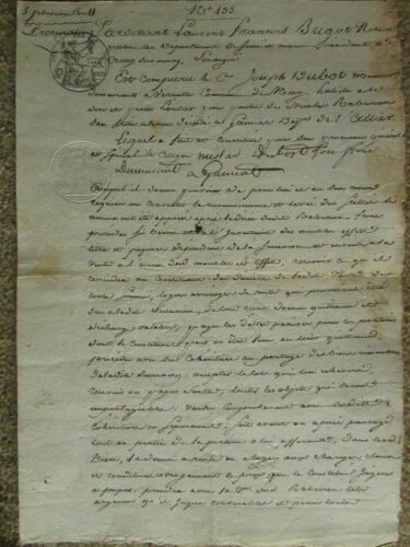 Autres vieux papiers de collection révolution