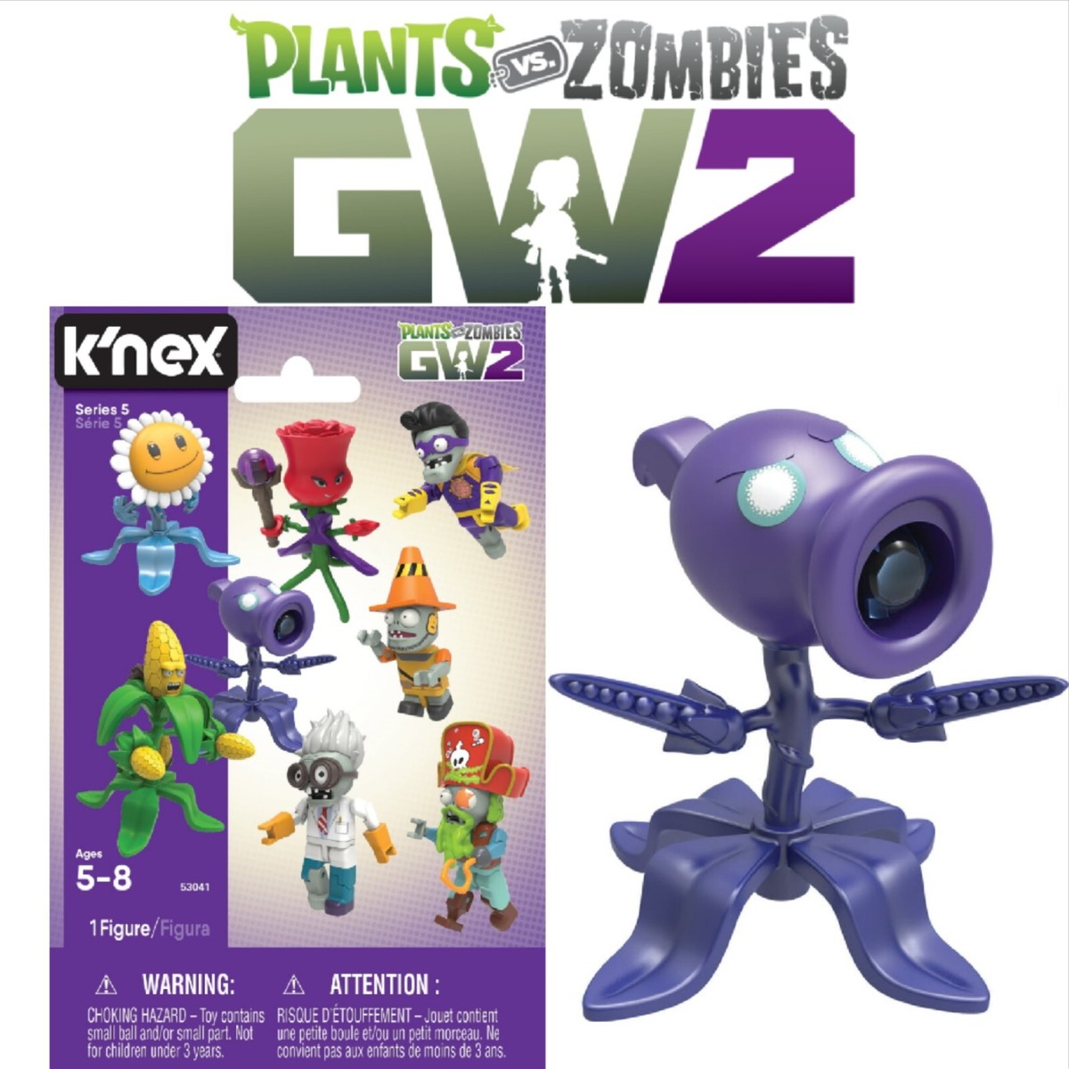 Knex Plants vs. Zombies Garden Warfare 2 Series 5 ZombieMini Knex Plants vs. Zombies Garden Warfare 2 Series 5 ZombieMini